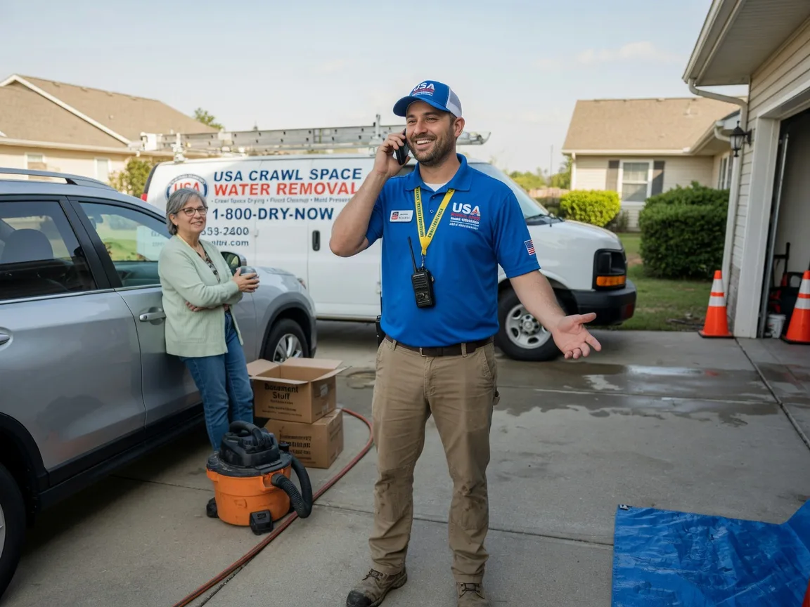 Crawl Space Water Removal Lebanon, NE FAQs